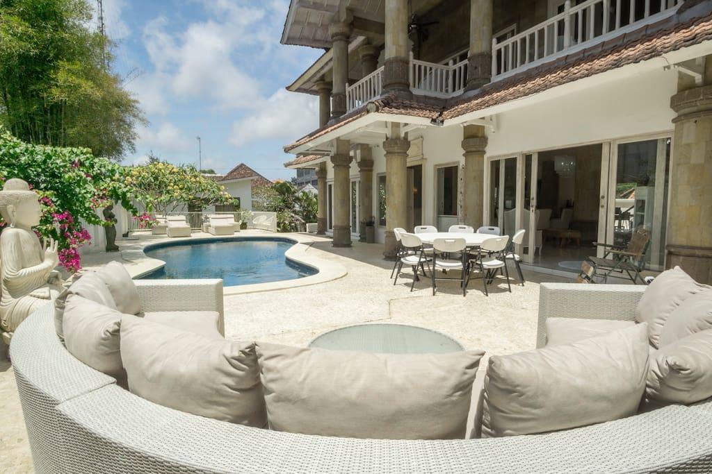Villa Teman Bali Ungasan Exterior foto